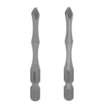 BITS PHILLIPS DE TORÇÃO S2 Nº2 1/4" 75MM 3538402075 VONDER