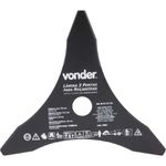 LÂMINA ROÇADEIRA 3 PONTAS 255 X 25,4 X 3,0MM 6805325255 VONDER