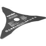 LÂMINA ROÇADEIRA 3 PONTAS 255 X 25,4 X 3,0MM 6805325255 VONDER