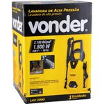 LAVADORA ALTA PRESSÃO LAV2000 2100LB 1800W 220V 6864200220 VONDER