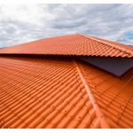 CUMEEIRA CENTRAL ARTICULADA PLAN PVC COLONIAL TERRACOTA 88CM P3030021 AFORT