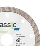 DISCO DIAMANTADO CLASSIC TURBO 110X22,23MM NORTON