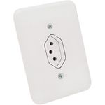 TOMADA POLLAR 2P+T 20A 250V BRANCO 1901.176 RADIAL