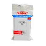 TOMADA EVIDENCE DUPLA DISTANCIADA PADRÃO 2P+T 20A 250V 2916 FAME