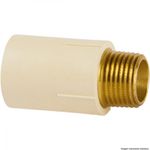 CPVC CONECTOR TRANSIÇÃO FM DN15X1/2" AMANCO