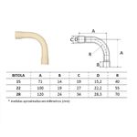 CPVC CURVA 90º FF DN22 AMANCO