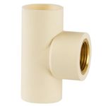 CPVC TE DE TRANSIÇÃO FFF DN22X3/4" AMANCO