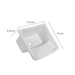 TANQUE PLÁSTICO 58X52X32CM 40 LITROS TQ2/SC*BR1 ASTRA