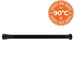 SIFÃO SANFONADO UNIVERSAL PRETO FOSCO SSUM4 ASTRA
