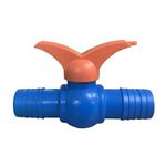 REGISTRO ESFERA UNIÃO MANGUEIRA PRETA 3/4" 2888 CIPLA