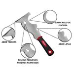 ESPATULA AÇO INOX MULTIUSO 7,6CM 61551 CORTAG