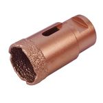 SERRA COPO DIAMANTADA PARA ESMERILHADEIRA ROSCA M14 32MM 61873 CORTAG