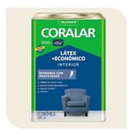 TINTA CORALAR LATEX MAIS ECONÔMICO BRANCO NEVE 15 LTS 5849259 CORAL