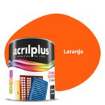 ESMALTE SINTÉTICO LARANJA 900ML 006079 ACRILPLUS