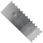DESEMPENADEIRA AÇO DENTADA RAIO 10MM CABO PLÁSTICO 60961 CORTAG