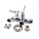 TORNEIRA MÁQUINA DE LAVAR METAL 1/2" X 3/4" C-34 01428 ARAÚJO METAIS