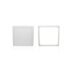 PAINEL LED QUADRADO SOBREPOR LUX 12W 4000K BIVOLT BRANCO 8291 TASCHIBRA