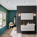 PAINEL LED QUADRADO EMBUTIR 29,2X29,2 LUX 24W 4000K BIVOLT PRETO 0907 TASCHIBRA