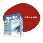 TEXTURA IPANEMA VERMELHO ESCARLATE CAIXA 20 KG 144021 ACRILPLUS