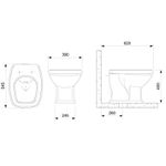 VASO SANITÁRIO CONVENCIONAL FIT JATO PLUS BRANCO 1663010010300 CELITE