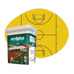 TINTA PISO FLEX AMARELO 18 LTS 081007 ACRILPLUS