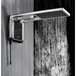CHUVEIRO ACQUA STORM ULTRA BLACK CROMADO 7800W 220V 7510054 LORENZETTI