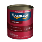 TINTA ACRÍLICA SUBLIME FOSCO CIASYSTEM BASE "B" 810ML CIACOLLOR