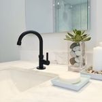 TORNEIRA LAVATÓRIO BICA MÓVEL PRETO 3/4" CS ALV 2290 ICO