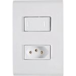 MÓDULO LIZ INTERRUPTOR INTERMEDIÁRIO 10A 250V 57115/003 TRAMONTINA