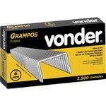 GRAMPO GRAMPEADOR PNEUMÁTICO 6MM GPV-6 (CX2500) 2898006006 VONDER
