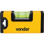 NÍVEL ALUMÍNIO DE BOLSO 1 BOLHA 4" 35.35.000.040 VONDER