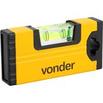 NÍVEL ALUMÍNIO DE BOLSO 1 BOLHA 4" 35.35.000.040 VONDER