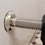 TUBO DE LIGAÇÃO AJUSTÁVEL VASO SANITÁRIO DN38 CROMADO 290404-41 BLUKIT