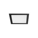PAINEL LED QUADRADO EMBUTIR 22X22 LUX 18W 4000K BIVOLT PRETO 0904 TASCHIBRA