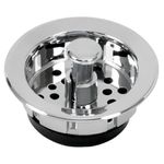 CESTINHA PARA VÁLVULA AMERICANA ABS CROMADA COMPLETA (G) 00781 ARAÚJO METAIS