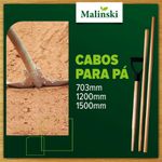CABO MAD. PARA PÁ RETA 120CM MALINSKI
