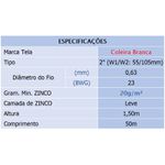 TELA PARA GALINHEIRO 2" 23 X 1,50 MTS MORLAN