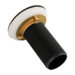 VÁLVULA PARA LAVATÓRIO METAL PRETA 1.1/4" 01605 ARAÚJO METAIS