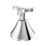 ACABAMENTO REGISTRO BASE DOCOL NOVA PERTUTTI CHROME DN15(1/2") A DN25(1") 00904006 DOCOL