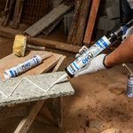 ADESIVO SELANTE PU 40 FIX CINZA 387GR 21081038700 SAINT GOBAIN