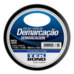 FITA DE DEMARCACAO PRETA 48MMX15M 21231048200 SAINT GOBAIN