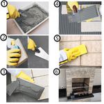 ARGAMASSA REFRATARIO 5KG CINZA 0068000010030FD QUARTZOLIT 