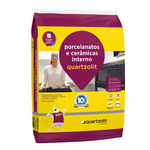 ARGAMASSA PORCELANATO INTERNO 20KG CINZA 0102000010020PL QUARTZOLIT