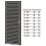 PORTA GIRO LAMINADA PRATA 215X83X120 (014.120.E) GEROTTO