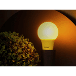 LÂMPADA LED BULBO ANTI-INSETO AMARELA 5W BIVOLT 7584 TASCHIBRA