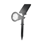 SPOT LED 3W ESPETO JARDIM SOLAR SUNSHINE 6500K PRETO 2397 TASCHIBRA