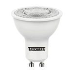 LÂMPADA LED DICRÓICA MR16 GU-10 4,9W 6500K BIV. BRANCO 7071 TASCHIBRA