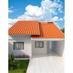 TELHA ROMANA RESINADA MECASA