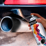 TINTA SPRAY ALTA TEMPERATURA PRETO FOSCO 210GR 350ML 35508 UNIPEGA