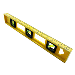 NÍVEL PLÁSTICO REFORÇADO 3 BOLHAS 18" 45,7CM 00502219 GOLFIELD